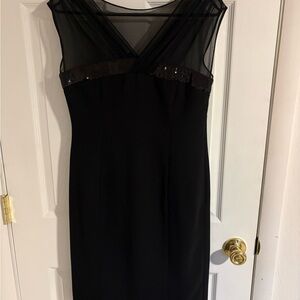 Evan Picone Elegant Black Dress